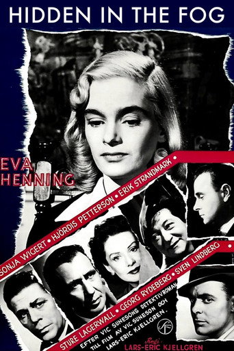 Movie poster for Hidden in the Fog (1953)