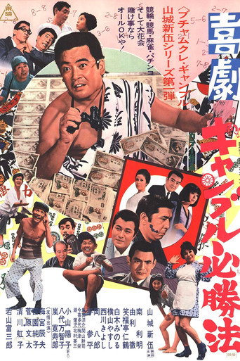 Movie poster for Kigeki Gyanburu Hisshôhô (1970)