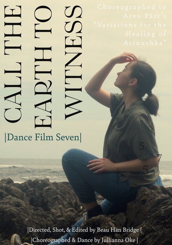 Movie poster for Call the Earth to Witness - Dance Film Seven (2020)