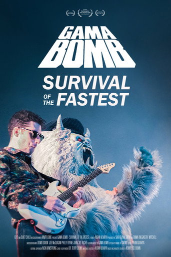 Movie poster for Gama Bomb: Survival of the Fastest (2024)