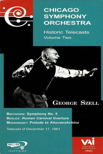 Movie poster for George Szell: Chicago Symphony Orchestra Historic Telecasts (2002)