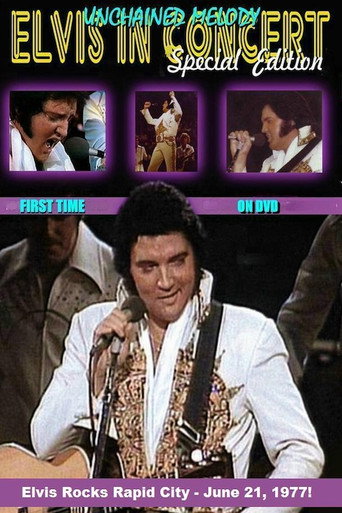 Movie poster for Elvis Presley: Elvis In Concert - Elvis Rocks Rapid City