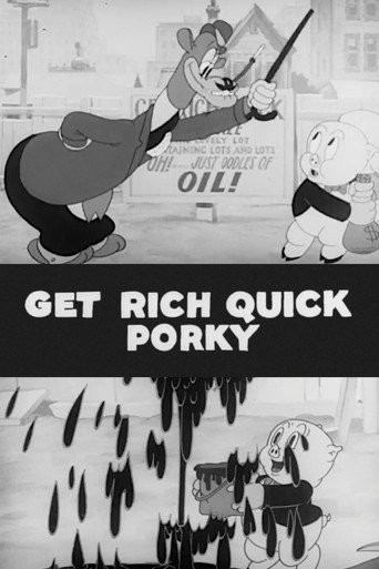 Movie poster for Get Rich Quick Porky (1937)