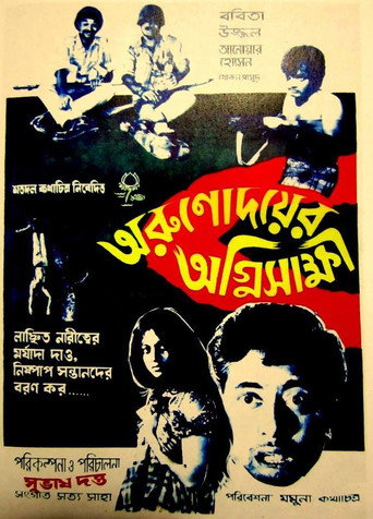 Movie poster for In Flames of Sunrise (1972)