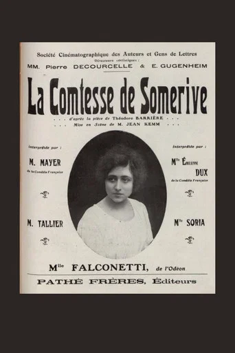 Movie poster for La comtesse de Somerive (1917)
