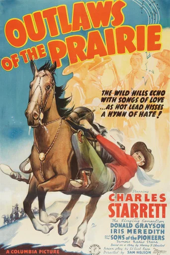 Movie poster for Outlaws of the Prairie (1937)