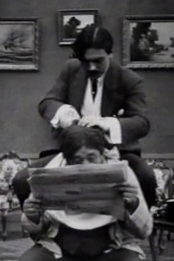 Movie poster for Hairdresser of Love (1915)