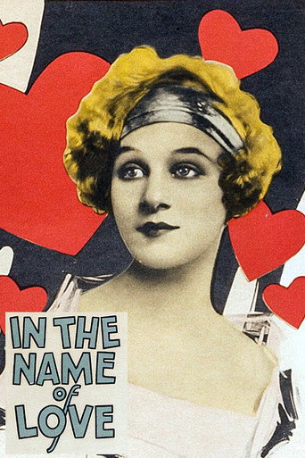 Movie poster for In the Name of Love (1925)