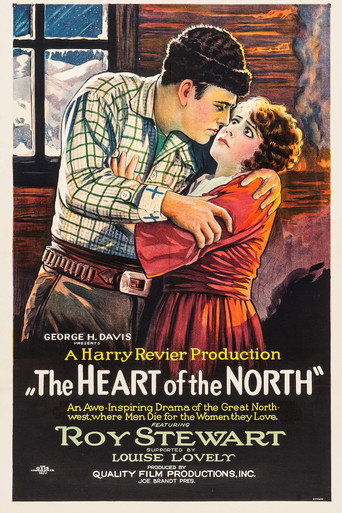 Movie poster for The Heart of the North (1921)