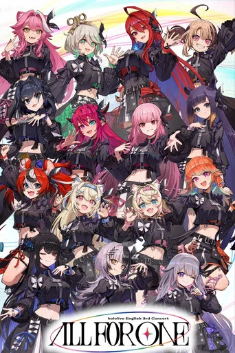Movie poster for hololive English 3rd Concert -All for One- Day 2 (2025)