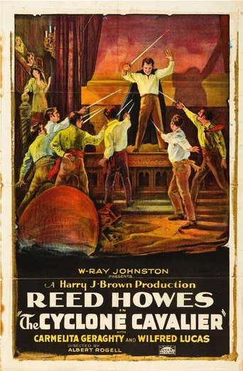 Movie poster for Cyclone Cavalier (1925)