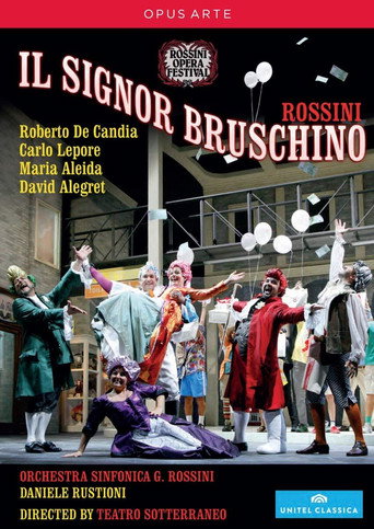 Movie poster for Rossini - Il signor Bruschino (2012)