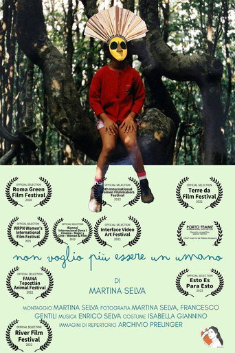 Movie poster for Non voglio più essere un umano