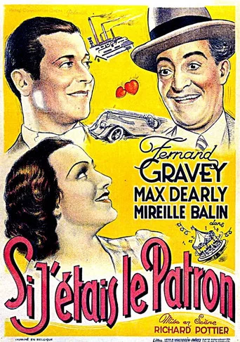Movie poster for Si j'étais le patron (1934)