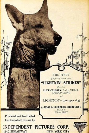 Movie poster for Lightnin' Strikes (1925)