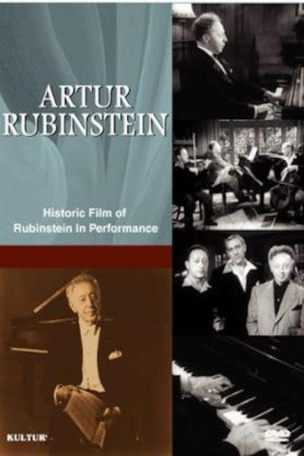 Movie poster for Rubinstein: In Performance (1977)