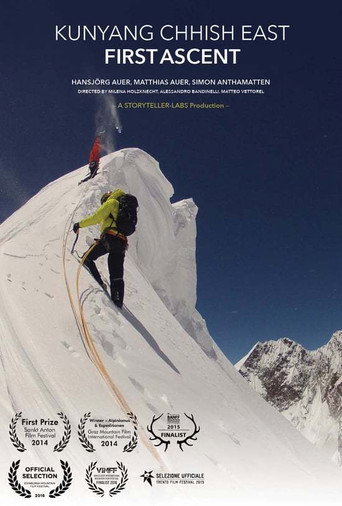 Movie poster for First Ascent - Kunyang Chhish East (2014)