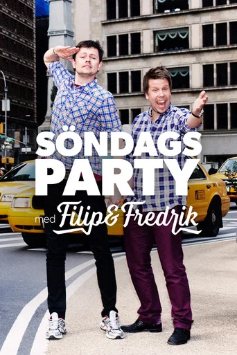 Series poster for Söndagsparty med Filip & Fredrik (2009)