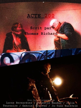 Movie poster for Acte 200 (2025)