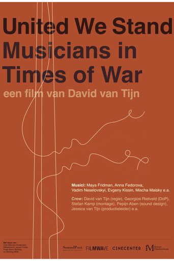 Movie poster for United We Stand - Musicians in Time of War (2022)