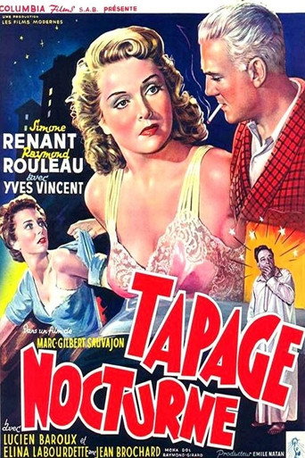 Movie poster for Nocturnal Uproar (1951)