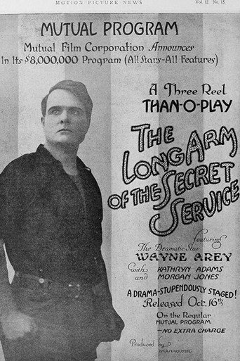 Movie poster for The Long Arm of the Secret Service (1915)