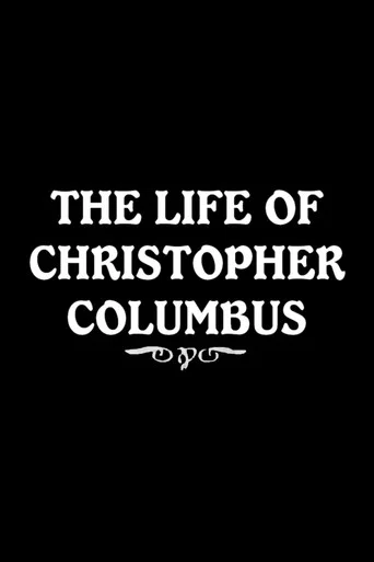 Movie poster for The Life of Christopher Columbus (1916)