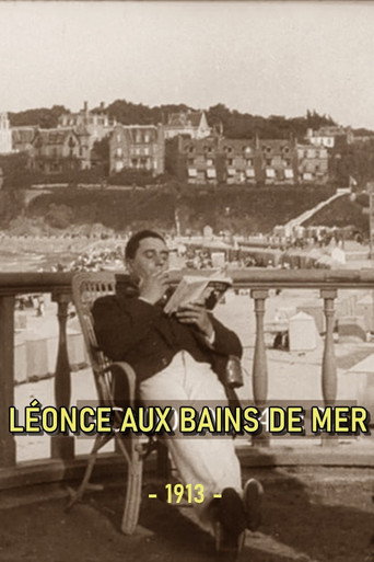 Movie poster for Léonce aux bains de mer (1914)
