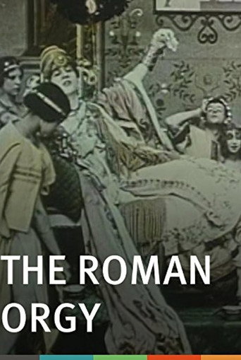 Movie poster for The Roman Orgy (1911)