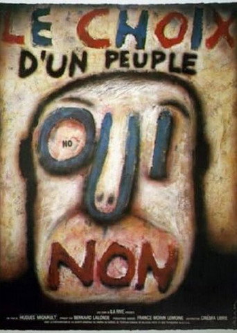 Movie poster for Le choix d'un peuple (1985)