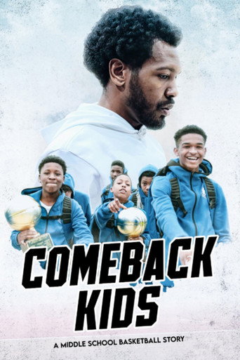 Movie poster for Comeback Kids: A Middle School Basketball Story (2023)