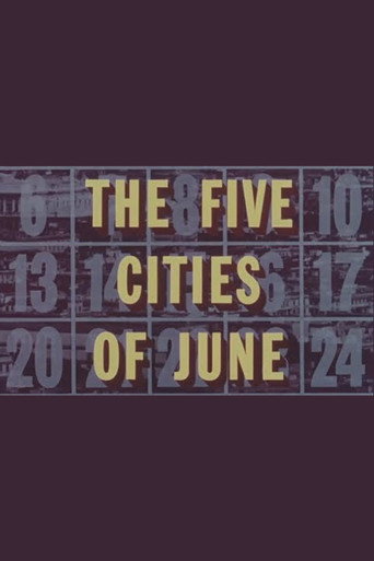 The Five Cities of June poster