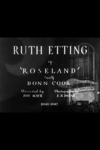 Movie poster for Roseland (1930)