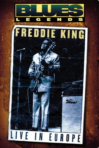 Movie poster for Freddie King - Live in Europe (1974)