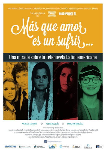 Movie poster for Más que amor es un sufrir (2012)