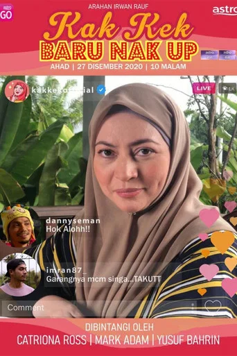 Movie poster for Kak Kek Baru Nak Up (2020)