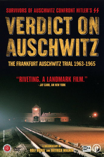 Series poster for Verdict on Auschwitz (1993)