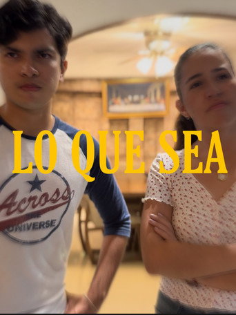 Movie poster for Lo que sea (2023)