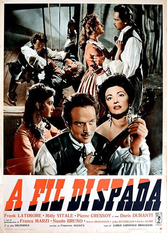 Movie poster for At Sword's Edge (1952)