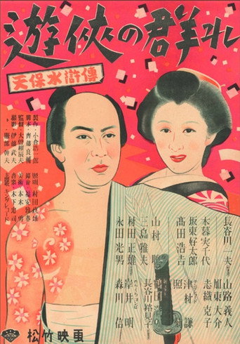 Movie poster for Yūkyō no mure (1948)