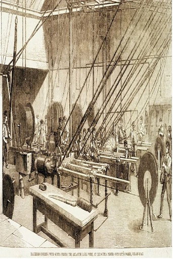 Movie poster for Les pionniers des câbles sous-marins (2024)