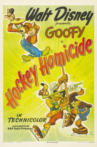Movie poster for Hockey Homicide (1945)