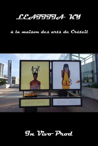 Movie poster for Laetitia Ky at the Créteil arts center (2024)