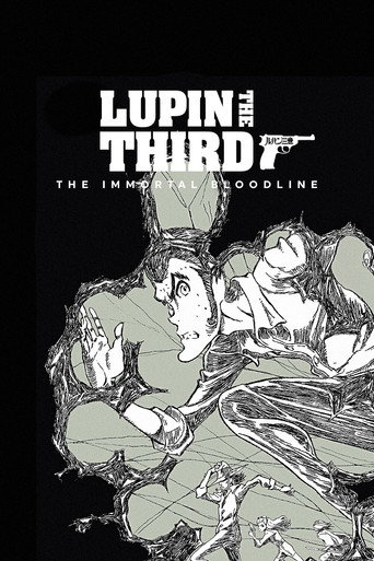 Movie poster for LUPIN THE IIIRD: The Movie - The Immortal Bloodline (2025)