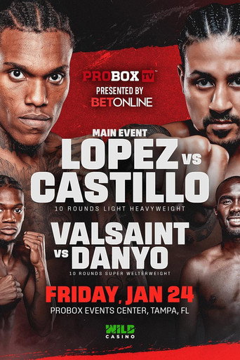 Movie poster for Najee Lopez vs. Lenin Castillo (2025)