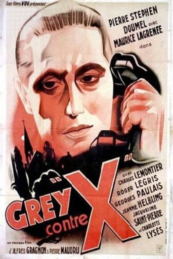 Movie poster for Grey contre X (1940)