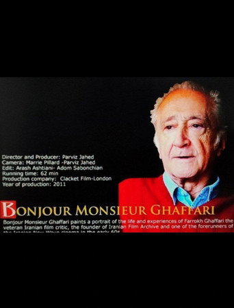 Movie poster for Bonjour Monsieur Ghaffari (2011)