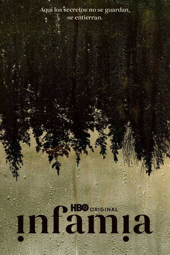Series poster for Infamia (2026)