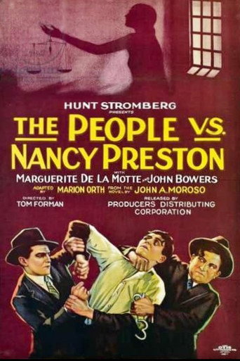 Movie poster for The People vs. Nancy Preston (1925)