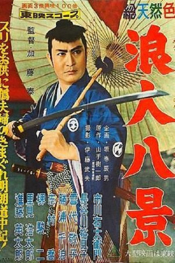 Movie poster for Eight Views of Samurai (1958)